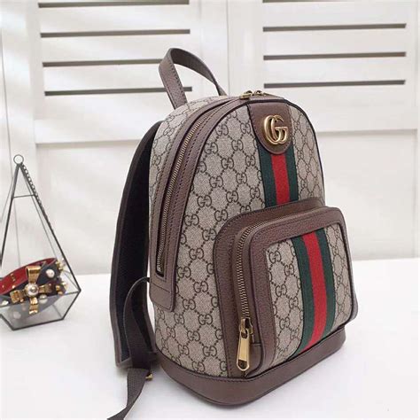 used gucci womens back pack|Gucci small backpack price.